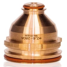 B&BARTONI,Nozzle G2326Y - ø 2,6mm 280A, O2 (Different from OEM design),KJELLBERG PART NO.-.11.848.421.426,B&BARTONI PART NO.-BP-30943