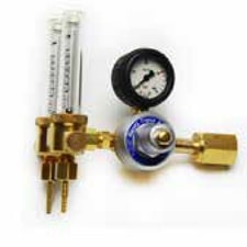 MIGATRONIC ARGON/MIX PRESSURE REGULATOR
 2 FLOWMETRES PART NO.81963057